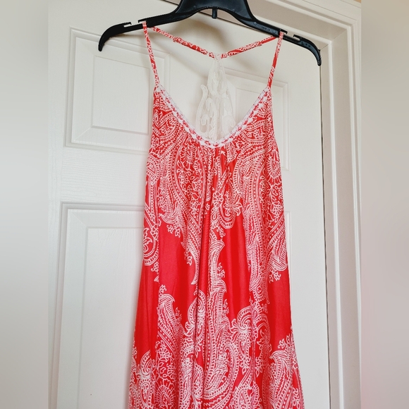 In Bloom Lace Inset Back Sundress - Picture 2 of 7